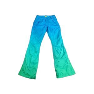 Under Armour Pants Womens Sz S Blue Green Storm Primaloft Snow Ski Insulated C21